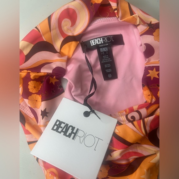 Beach Riot Highway High-Waisted Bikini Bottoms Starbright Size Medium NWT - Picture 2 of 4